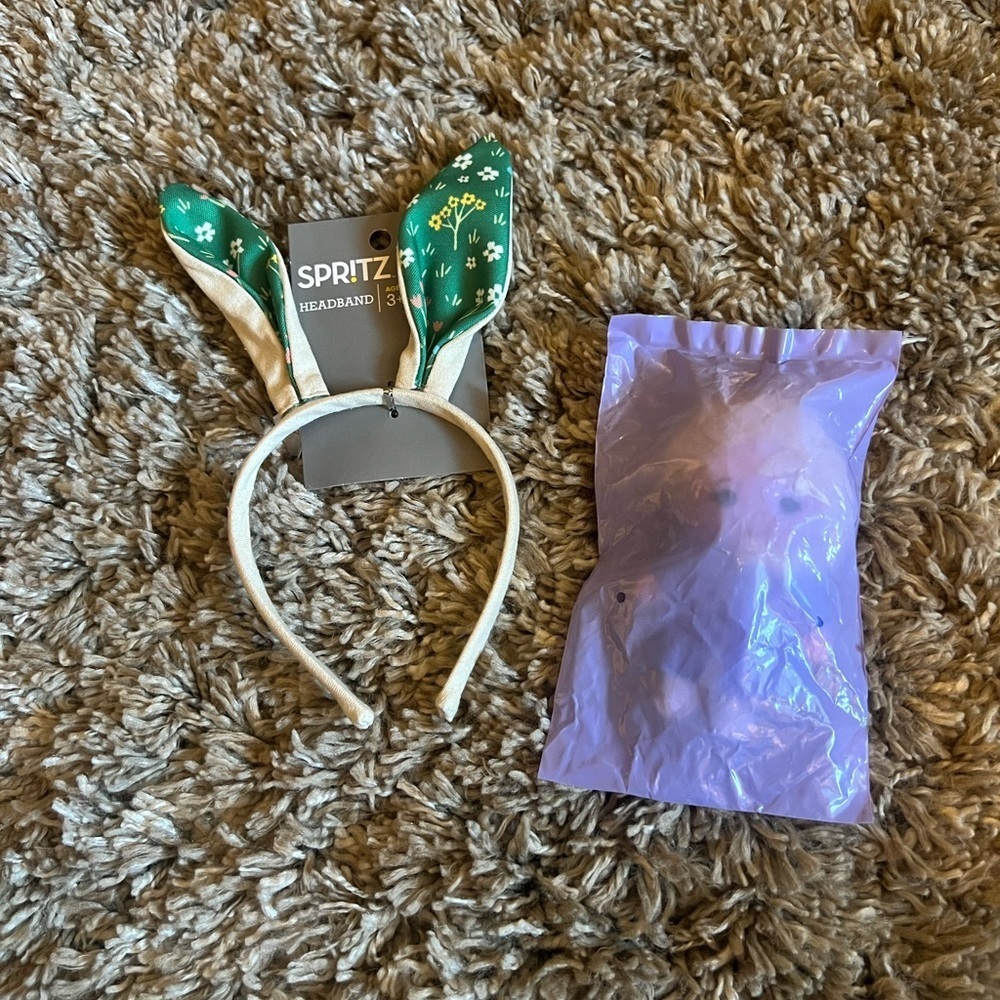 NWT Spritz spring headband and new doll in‎ bag